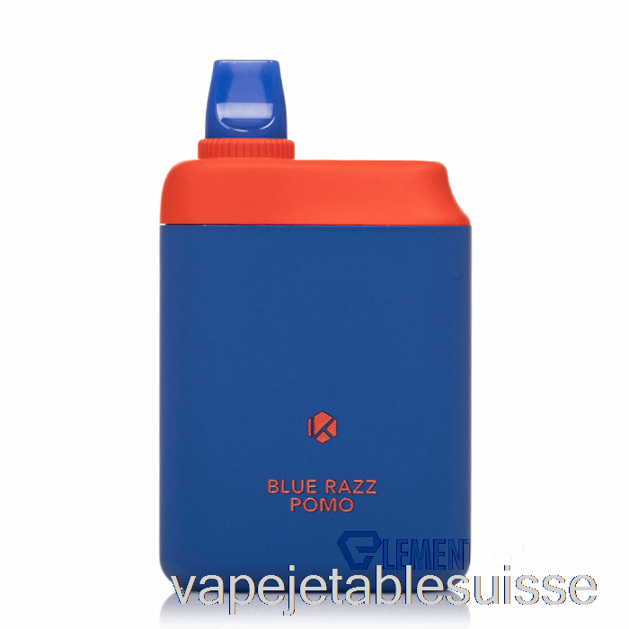 Vape Suisse Kadobar X Pk Marques Pk5000 Jetable Bleu Razz Pomo